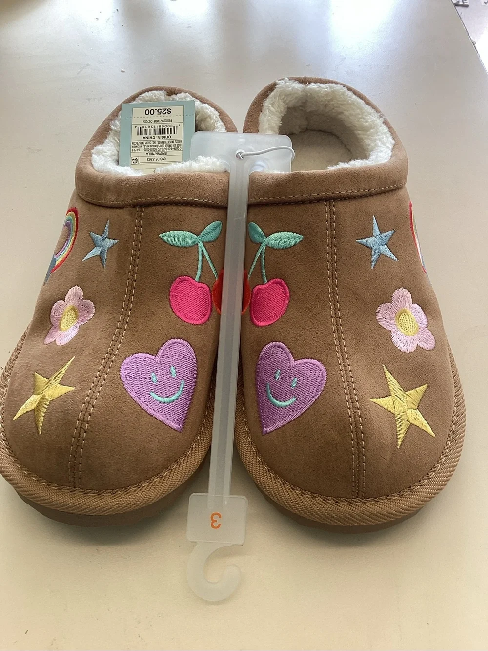 Kids' Nola Clog Slipper - Cat & Jack™ Chestnut - new